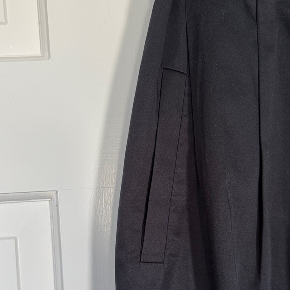 BCBGMaxAzria Navy Pencil Skirt with Tie small - Picture 3 of 6